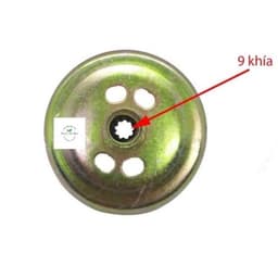 Chuông máy cắt cỏ 28 - 9 khía tương thích máy GX35, 330 3