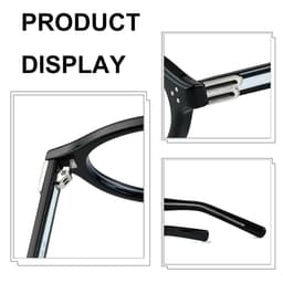 Gọng kính cận thời trang nữ  NARO EYEWEAR dáng mắt mèo nhựa cốt kim loại thanh lịch & thời trang 9172 4