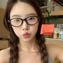 Gọng kính cận thời trang nữ  NARO EYEWEAR dáng mắt mèo nhựa cốt kim loại thanh lịch & thời trang 9172 8