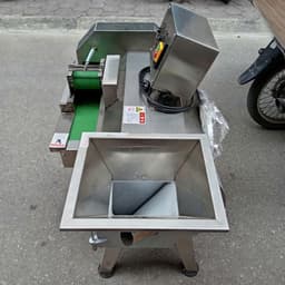 Máy Thái Rau Củ Quả YQC 850 - Thái Lát, Thái Sợi, Thái Hạt Lựu, phù hợp cho hành lá và rau mềm. 5