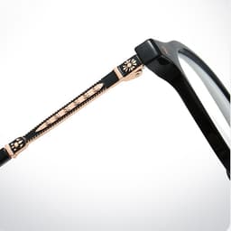 Gọng kính cận thời trang nam nữ NARO EYEWEAR  form vuông thời trang hoạ tiết CH 86081 6