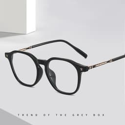 Gọng kính cận thời trang nam nữ NARO EYEWEAR  form vuông thời trang hoạ tiết CH 86081 3