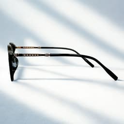 Gọng kính cận thời trang nam nữ NARO EYEWEAR  form vuông thời trang hoạ tiết CH 86081 4