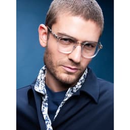 Gọng kính cận thời trang nam nữ NARO EYEWEAR  form vuông thời trang hoạ tiết CH 86081 7