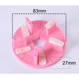 Đế gắn móng giả , Kệ gắn móng mẫu tập vẽ , Đế làm mẫu - Hoangquy.233 9