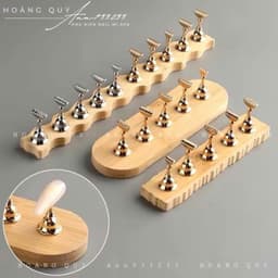 Đế gắn móng giả , Kệ gắn móng mẫu tập vẽ , Đế làm mẫu - Hoangquy.233 4