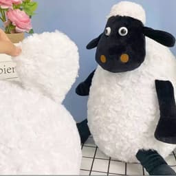 Gấu bông Cừu béo bụng tròn, Gấu siêu mềm mịn, Quà tặng dễ thương cho bé 2