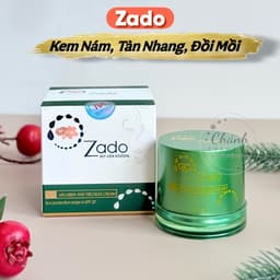 Kem Zado Dưỡng Trắng Da, Ngăn Ngừa Nám, Tàn Nhang, Đồi Mồi, Giảm Mụn Thâm, Se Khít Lỗ Chân Lông 12g 4