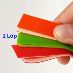 dây 1.0mm latex dài 25cm trắng-xanh-đỏ 7