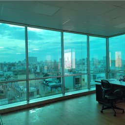 Giấy Dán Cửa Kính Chống Nhìn - Decal Kính Có Hiệu Ứng Nhìn 1 Chiều, Cản Nhiệt, Cản Nắng 5