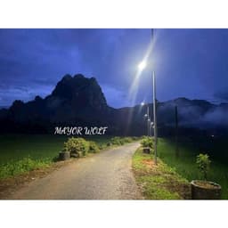 Đèn Năng Lượng Mặt Trời 300W Mayor Wolf Chính Hãng - Pin 42000mAh Có Remote Chống Nước IP66 Sân Vườn Bảo Hành 3 Năm 4