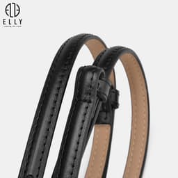 Thắt lưng nữ ELLY ED71 khóa chốt da thật cao cấp dây nịt nữ thời trang chính hãng 6