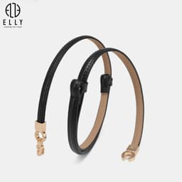 Thắt lưng nữ ELLY ED71 khóa chốt da thật cao cấp dây nịt nữ thời trang chính hãng 5