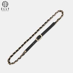 Thắt Lưng Nữ Da Thật ELLY ED66 Dây Nịt Nữ Khóa Xỏ Kim Cao Cấp Thanh Lịch Phối Đồ Công Sở Chính Hãng 7