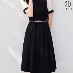 Thắt lưng nữ ELLY ED69 khóa móc da thật cao cấp chun co giãn dây nịt nữ thời trang 2