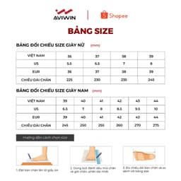 [D001] Dép Quai Ngang AVIWIN AviSoft D001 màu đen chất liệu EVA êm chân đế giày chống trơn trượt 6