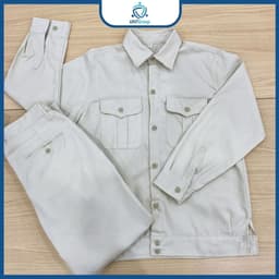 [LẺ QUẦN] Quần Bảo Hộ Lao Động UNTG Xanh Dương Chất Vải Kaki Nam Định Mềm, Mát, Co Dãn 3