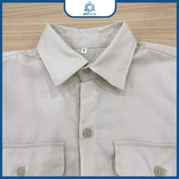 [LẺ ÁO] Bảo Hộ Lao Động UNTG Màu Ghi May Kĩ Chất Vải Kaki Nam Định Mềm Mát Bảo Hộ Thợ Điện, Sửa Xe 6