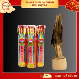 MUA 1 TẶNG 1 Nhang Thơm Hương Trầm Truyền Thống Đại Thành - Hiệu Phật Bà - Tiệm Nhang Cát Tường 3