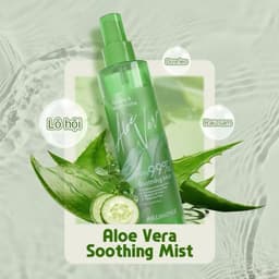 Xịt khoáng lô hội dưỡng ẩm và làm dịu da ARUMORE ALOE VERA SOOTHING MIST 200ml 9