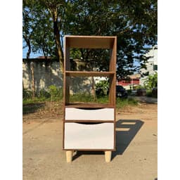 Tủ bắc âu CNC KÍN LƯNG, kệ sách để sàn đa năng, tủ sách có ngăn kéo tiện lợi chất liệu gỗ MDF TAGO ND90 8