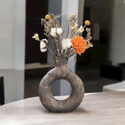 Lọ hoa nghệ thuật phong cách Bắc Âu men atlantic, bình hoa trái tim tình yêu, gốm sứ sáng tạo, decor, gốm sứ Bát Tràng 7