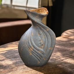 Lọ hoa nghệ thuật phong cách Bắc Âu men atlantic, bình hoa trái tim tình yêu, gốm sứ sáng tạo, decor, gốm sứ Bát Tràng 8