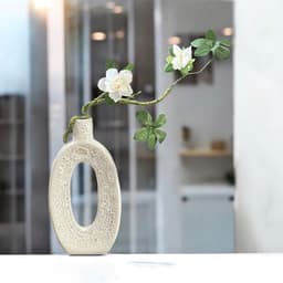 Lọ hoa nghệ thuật phong cách Bắc Âu men atlantic, bình hoa trái tim tình yêu, gốm sứ sáng tạo, decor, gốm sứ Bát Tràng 4