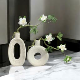 Lọ hoa nghệ thuật phong cách Bắc Âu men atlantic, bình hoa trái tim tình yêu, gốm sứ sáng tạo, decor, gốm sứ Bát Tràng 2