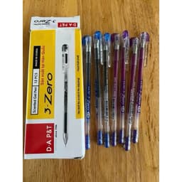 Hộp 12 Cây Bút Gel 3-Zero D.A P&T Korea - 0.38mm ( Hàn Quốc) 1