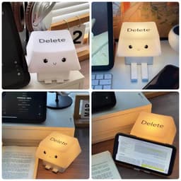 Đèn NGỦ để bàn nút DELETE Trang Trí bấm đơn giản đèn ngủ không khí sạc USB đèn ngủ phòng ngủ trẻ em 376042 2