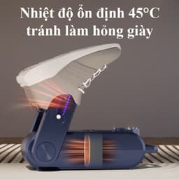 Máy Sấy Giày Khử Mùi Cao Cấp Hiệu Quả Bằng Tia Cực Tím Cao Cấp Máy Hong Khô Giầy Tất Găng Tay Đa Năng Chống Hôi Chân Tay 9