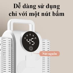 Máy Sấy Giày Khử Mùi Cao Cấp Hiệu Quả Bằng Tia Cực Tím Cao Cấp Máy Hong Khô Giầy Tất Găng Tay Đa Năng Chống Hôi Chân Tay 8