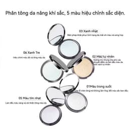Phấn phủ nén MENOW Menglan Panda (phiên bản gấu trúc) kiềm dầu, giữ tone vượt trội 3