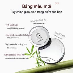 Phấn phủ nén MENOW Menglan Panda (phiên bản gấu trúc) kiềm dầu, giữ tone vượt trội 7