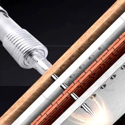 Máy bắn đinh hạt nổ Genki loại mới cao cấp, chất liệu thép chống rỉ, hộp đầy đủ phụ kiện 4