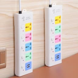 Ổ điện đa năng chống giật 4m, 2 USB, công suất 2500W - giải pháp tối ưu cho điện năng. 7