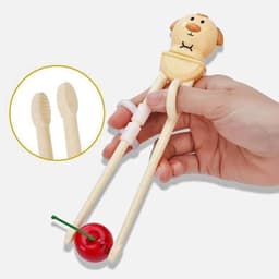 Đũa Tập Ăn Cho Bé (Mẫu Trơn). Đũa Tập Ăn Hình Thú Cho Bé 6