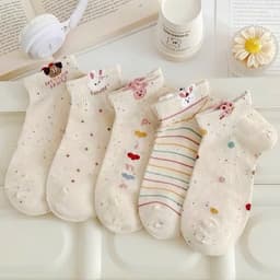 ✨ Set 10 Đôi Tất/ Vớ Muối Tiêu Cổ Thấp 1