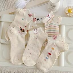 ✨ Set 10 Đôi Tất/ Vớ Muối Tiêu Cổ Thấp 2