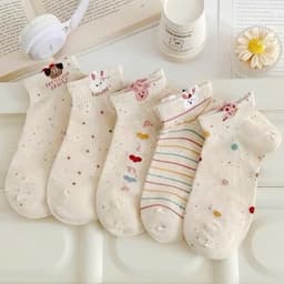 ✨ Set 10 Đôi Tất/ Vớ Muối Tiêu Cổ Thấp 8