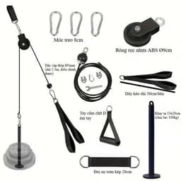 Bộ Dây Cáp Ròng Rọc Tập Gym Tại Nhà 2