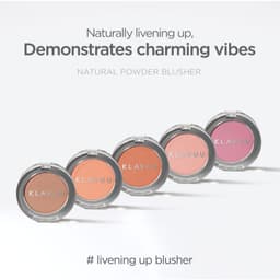 Phấn Má Hồng KLAVUU Urban Pearlsation Natural Powder Blusher 5.5g 5