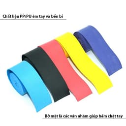 Combo 5 Cuộn Cuốn Cán Vợt Cầu Lông, Cuốn Cán Cần Câu PK Sports Chống Trơn Trượt Khi Câu Cá 5