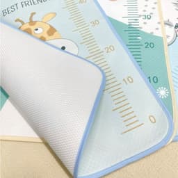 Tấm lót Lớn chống thấm Sơ Sinh Unmei cho bé 2 lớp, thoáng khí, có thể giặt được 50x70cm 2
