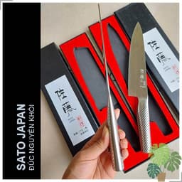 Dao Nhật Chính Hãng ,Dao SATO Nhật Bảo Cao Cấp-Dao Kiểu Nhật Bản Sắc Bén Cao Cấp 3