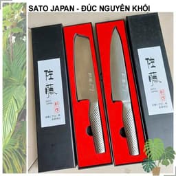 Dao Nhật Chính Hãng ,Dao SATO Nhật Bảo Cao Cấp-Dao Kiểu Nhật Bản Sắc Bén Cao Cấp 2