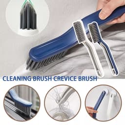 Bàn Chải Đa Năng, Bàn Chải Vệ Sinh Kẽ Hở Kèm Gắp Rác 2 IN 1 Đa Năng 3