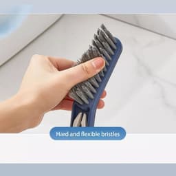 Bàn Chải Đa Năng, Bàn Chải Vệ Sinh Kẽ Hở Kèm Gắp Rác 2 IN 1 Đa Năng 6