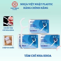 Tăm Chỉ Nha Khoa Hộp 50 Chiếc Chỉ Nha Khoa Bảo Vệ Răng Miệng Hiệu Quả 1